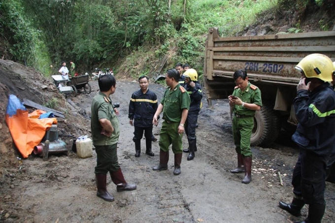 Vụ sập hầm lò tại Hòa Bình: Huy động 200 người tìm kiếm nạn nhân