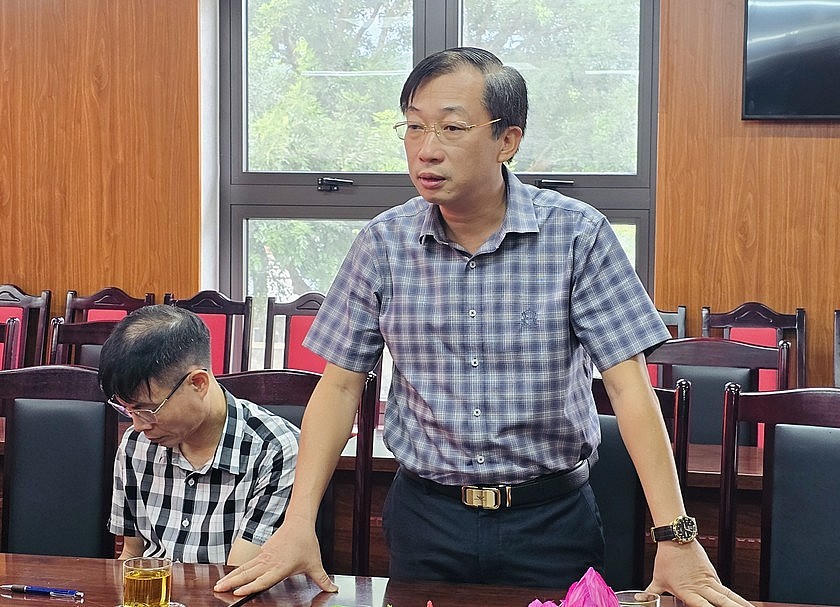 Ông Nguyễn Minh Thuân, Phó Giám đốc Sở Giáo dục và Đào tạo tỉnh Lào Cai.