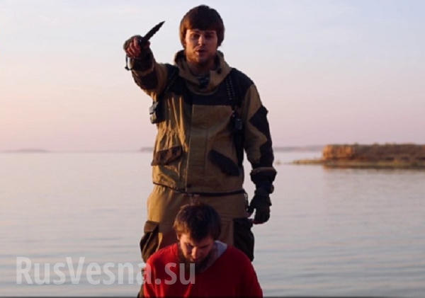 IS hành quyết một công dân Nga (Ảnh: Rusvesna.ru)