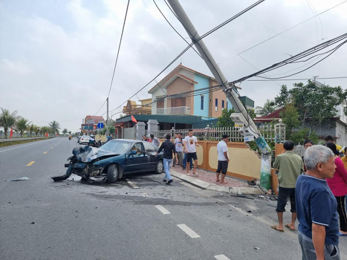 Hiện trường vụ tai nạn