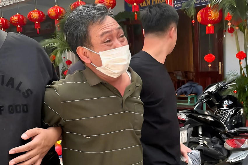 Nghi phạm Vũ Văn Vương. Ảnh: CAND