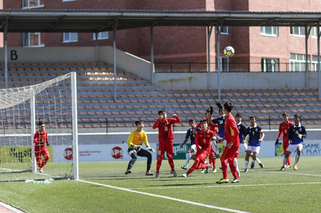 U16 Việt Nam đã có chiến thắng hủy diệt trước đối thủ U16 Mông Cổ.