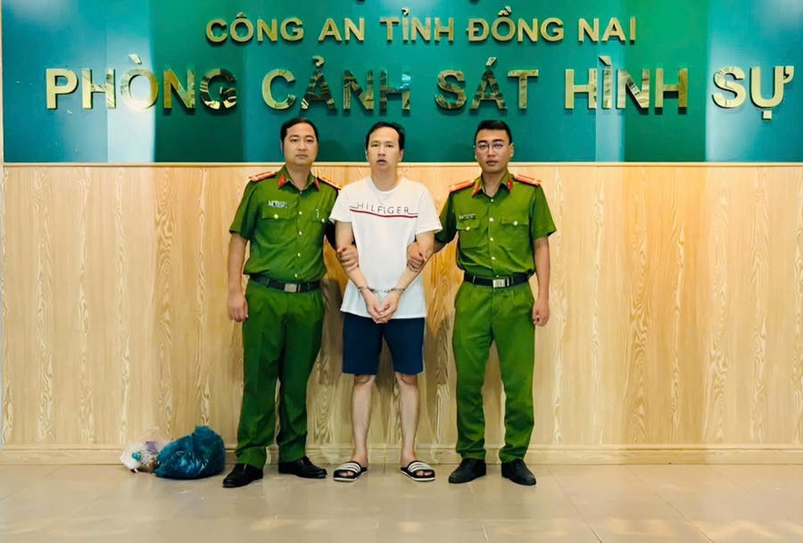Đối tượng Trần Thanh Hải tại Cơ quan điều tra