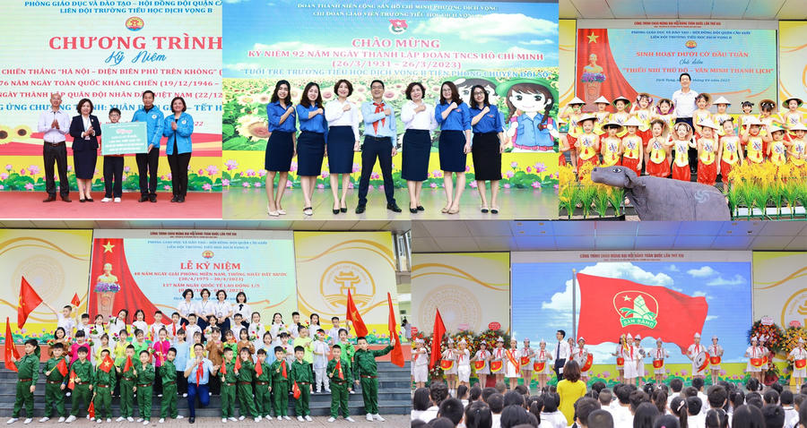 12 năm làm công tác đội, thầy đã góp phần khiến phong trào đội của trường Tiểu học Dịch Vọng B luôn có những hoạt động hấp dẫn, mang nhiều ý nghĩa.