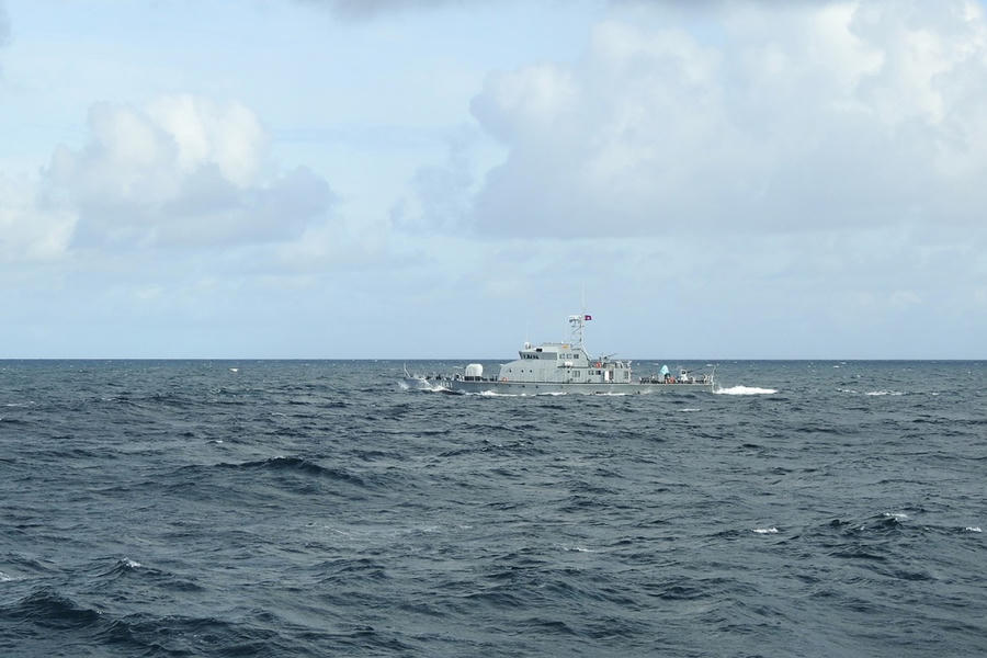 Tàu 1141 trên tuyến tuần tra chung