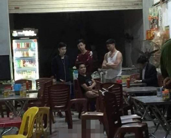 Quán nhậu nơi xảy ra sự việc.