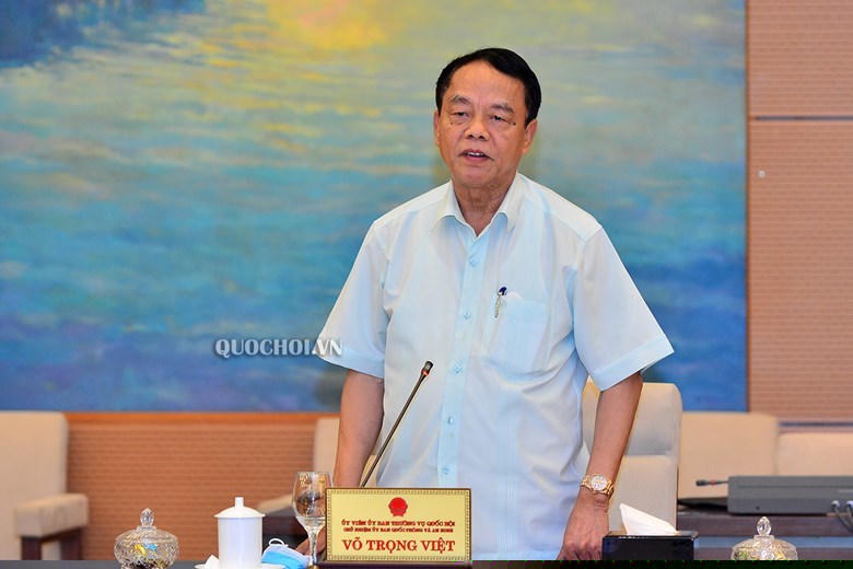 Chủ nhiệm Uỷ ban Quốc phòng và An Ninh Võ Trọng Việt