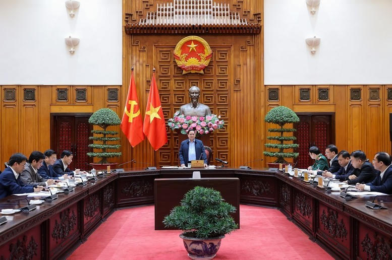 Toàn cảnh buổi làm việc.