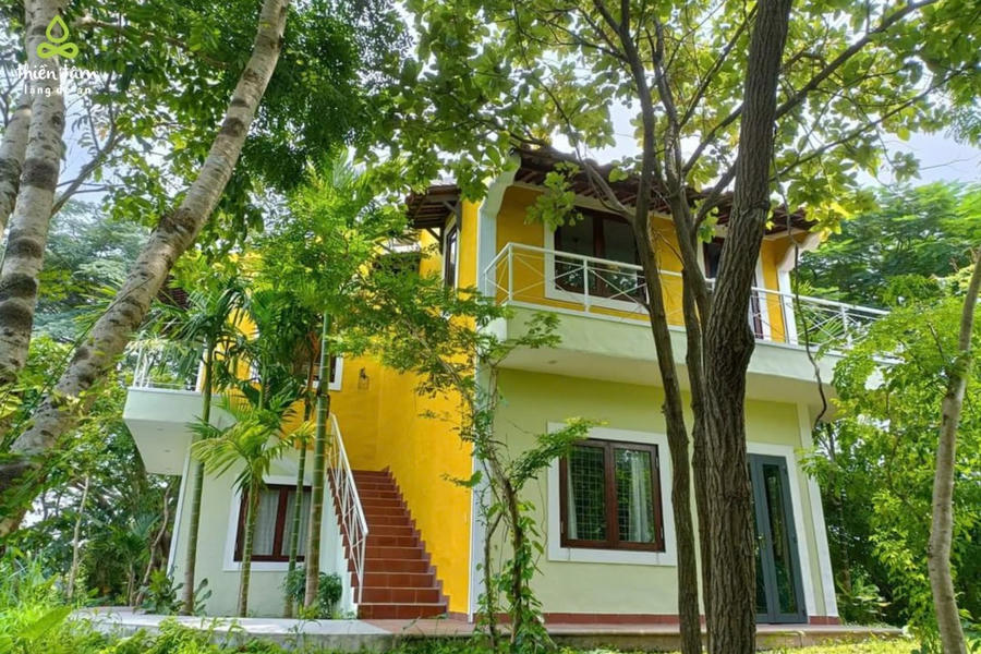 Phòng nghỉ tiện nghi gần gũi với thiên nhiên