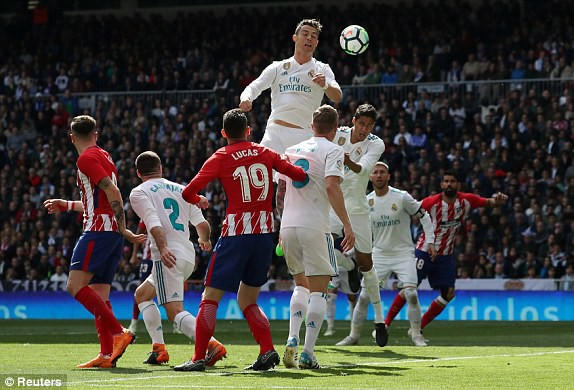 Ronaldo đã tỏa sáng nhưng không thể đem đến chiến thắng cho Real.