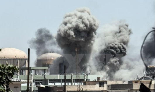 Các lực lượng Iraq đã phá vỡ được hệ thống phòng thủ của IS.