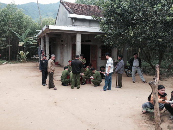 Hiện trường vụ án.