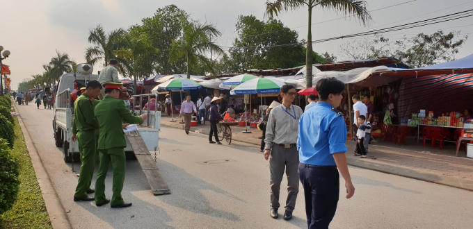 Các phương tiện đậu, đỗ sai qua định bị xử lý.