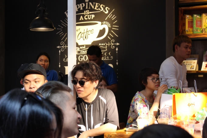 Nhạc sĩ Châu Đăng Khoa (Ảnh: Phạm Thịnh)