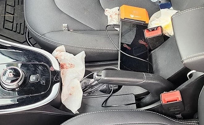 Chiếc xe bị cướp