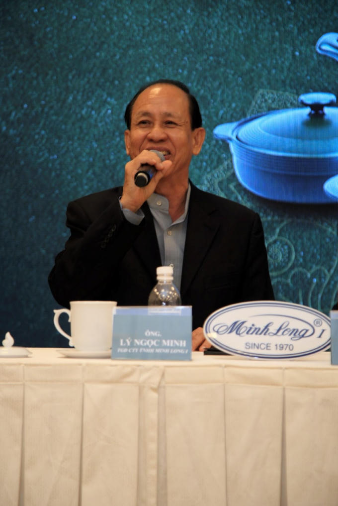 Ông Lý Ngọc Minh – người sáng lập thương hiệu Minh Long.