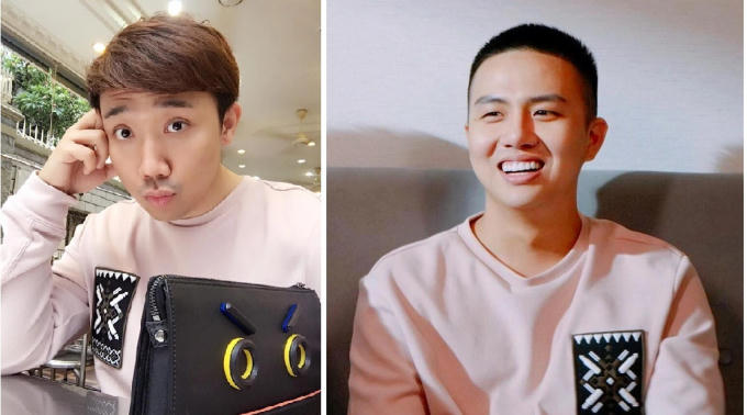 Những hình ảnh Trấn Thành diện đồ đôi cùng Duy Khánh được cộng đồng mạng lục tìm.