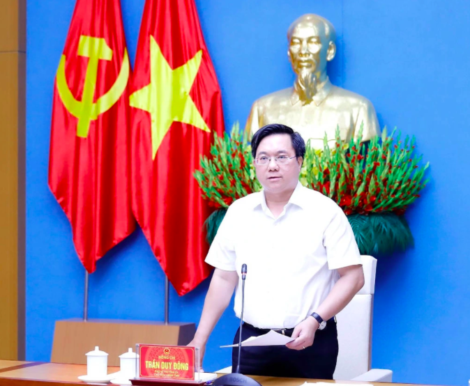Chủ tịch UBND tỉnh Phú Thọ Trần Duy Đông (Ảnh: Lệ Thủy).
