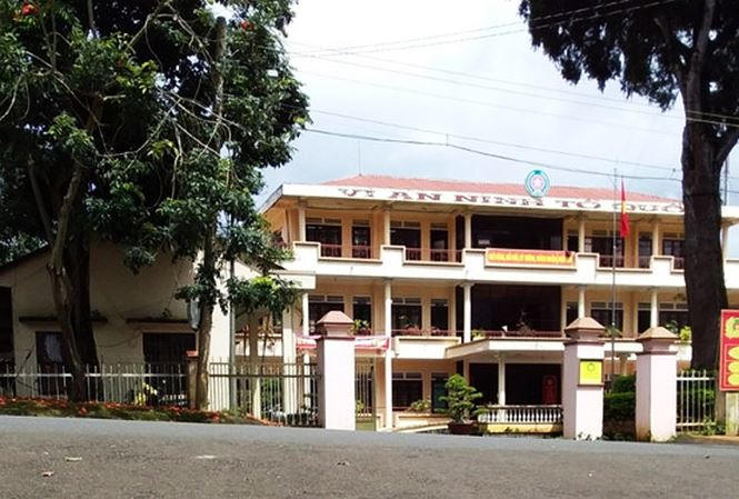 Trụ sở Công an huyện Di Linh, tỉnh Lâm Đồng.