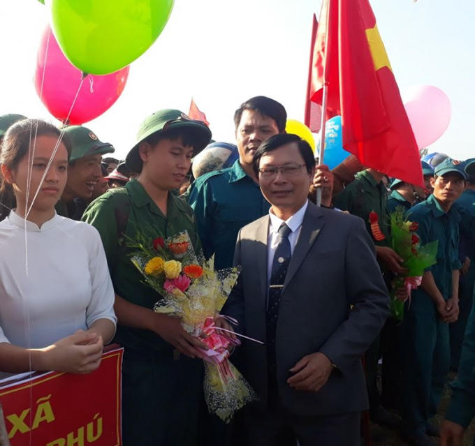 Lễ giao quân tại địa bàn tỉnh Quảng Ngãi