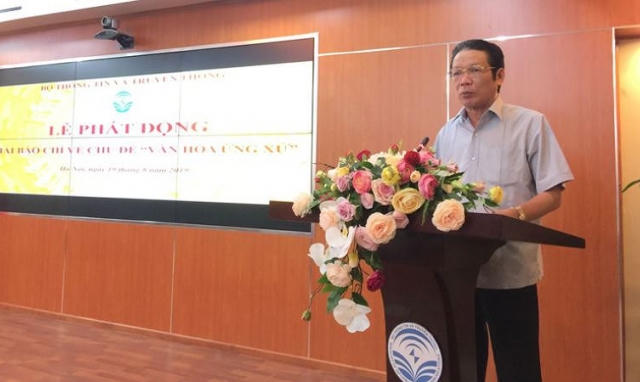 Phát động Giải báo chí về chủ đề 'Văn hóa ứng xử'