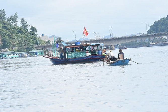 Hiện trường nơi xảy ra sự việc.