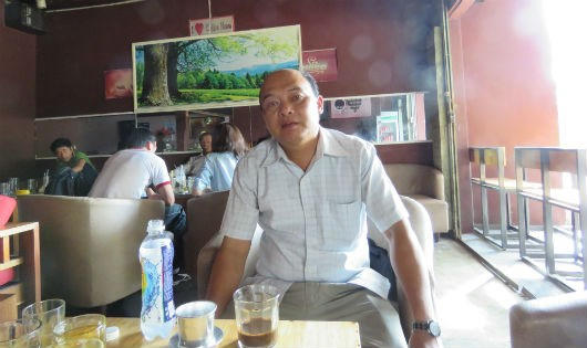 Ông Phan Tân Tiến chia sẻ với PV.