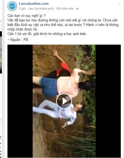 Hình ảnh được cắt từ clip.