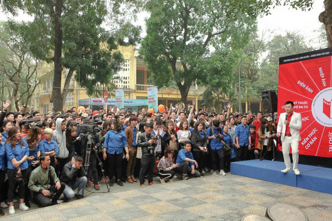 Nghệ sĩ Tự Long , Xuân Bắc “Truyền lửa”cơ hội nghề nghiệp với thí sinh trường Đại học Sân khấu Điện ảnh