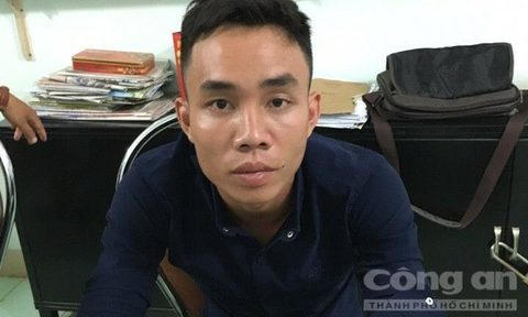Đối tượng Nguyễn Văn Phong. (Ản: báo Công an TP HCM)