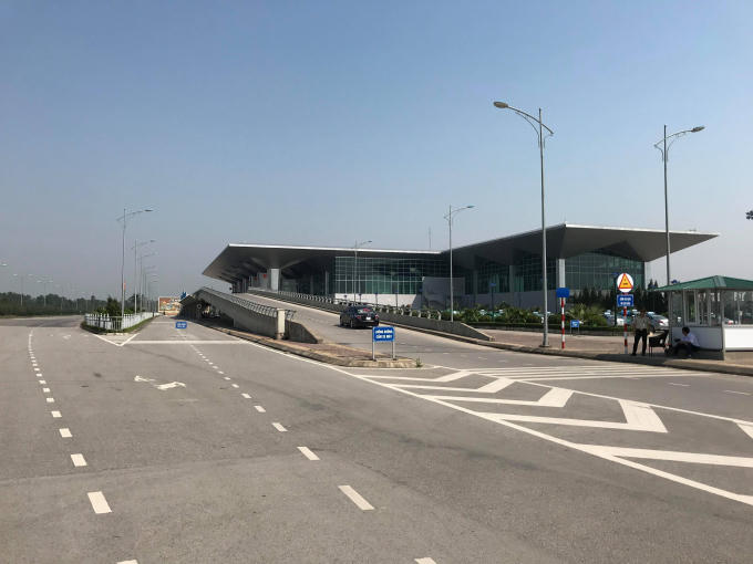 Cảng hàng không quốc tế Vinh nơi xảy ra sự việc hi hữu.