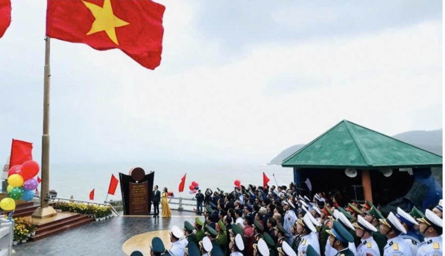 Mũi Đại Lãnh( Mũi Điện) nơi diễn ra Lễ chao cờ đầu năm mới 2026 và đón du khách đầu tiên đến Đắk Lắk. Ảnh: Báo Đăk Lắk