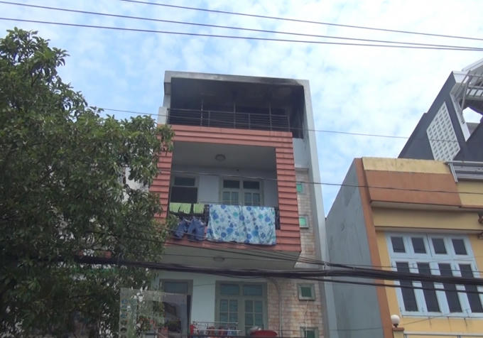 Căn nhà nơi xảy ra vụ việc