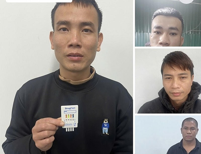 Các đối tượng bị bắt giữ