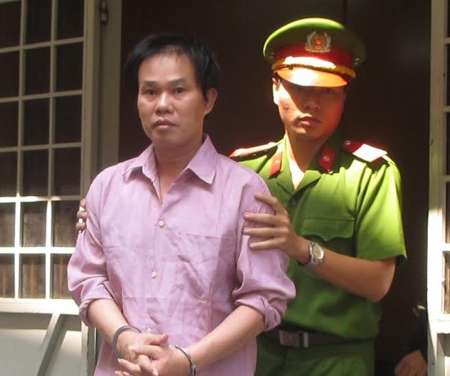 Bị cáo tại tòa sơ thẩm.
