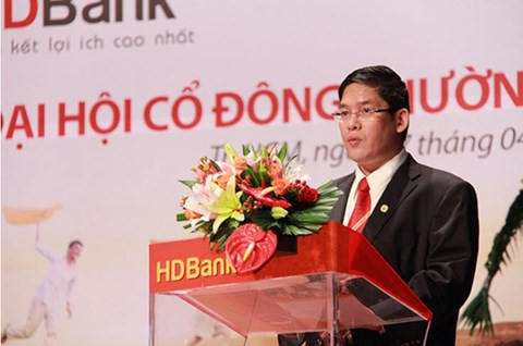 Ông Nguyễn Hữu Đặng, TGĐ HDBank.