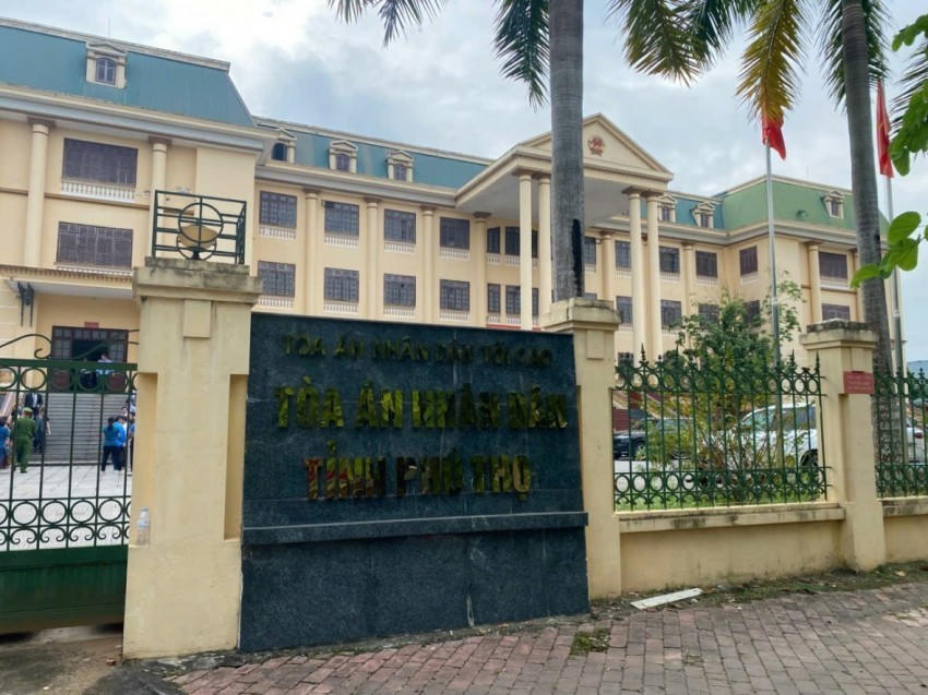 Trụ sở TAND tỉnh Phú Thọ.