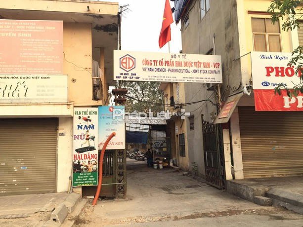 Khu đất Công ty Cổ phần Hoá dược Việt Nam.