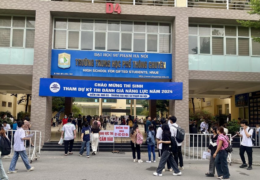 Trường Đại học Sư phạm Hà Nội tổ chức kỳ thi đánh giá năng lực 2024.
