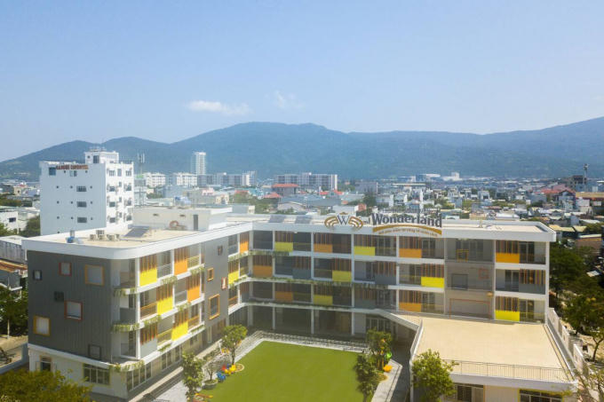 Trường mầm non chất lượng cao mới tại quận Sơn Tr&agrave;.