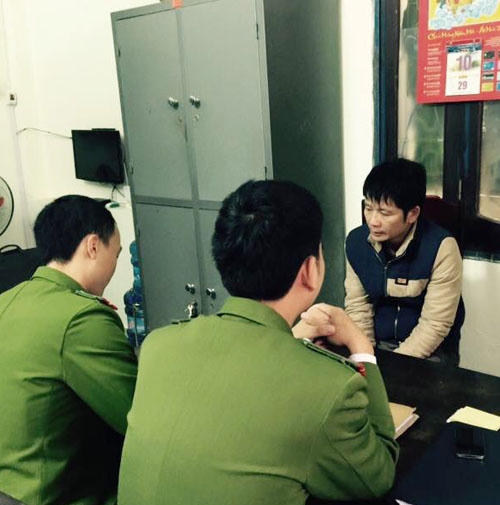 Đối tượng Thụ tại cơ quan điều tra