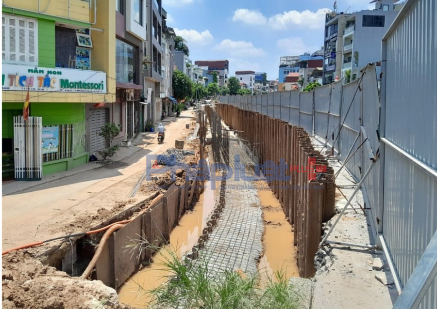 Kế hoạch năm 2025, thành phố Hà Nội có 282 dự án đầu tư công xây dựng cơ bản tập trung với kế hoạch giải ngân vốn năm 2025 là 29,3 nghìn tỷ đồng. (Ảnh: N.Trường).