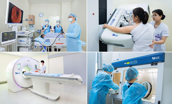 Hệ thống BVĐK Tâm Anh với quy mô lớn, bác sĩ giỏi, thiết bị hiện đại hàng đầu được đánh giá là điểm nhấn quan trọng đóng góp cho năng lực y tế của TP.HCM với vị thế trung tâm kinh tế, văn hóa, y tế hàng đầu cả nước. Ảnh: Hưng Thanh