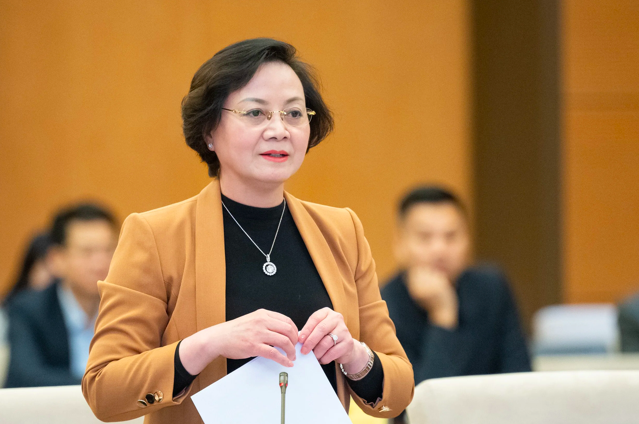 Bộ trưởng Bộ Nội vụ Phạm Thị Thanh Trà.