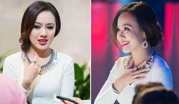 Hoài Anh sinh năm 1980, là BTV của Đài TH VN. Ảnh: internet.