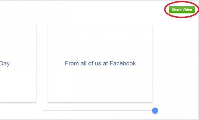 Bước 3: Chia sẻ video lên trang facebook cá nhân của mình.