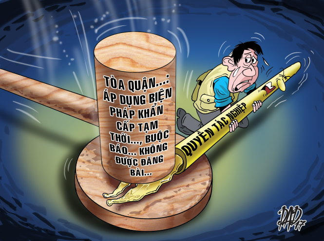 Hủy quyết định cấm b&aacute;o Giao th&ocirc;ng đăng b&agrave;i về Th&agrave;nh Bưởi