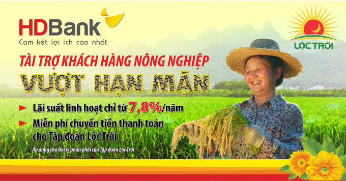 HDBank triển khai gói ưu đãi lên đến 1.000 tỷ đồng cho các doanh nghiệp, với lãi suất vay chỉ từ 7,8%/năm.