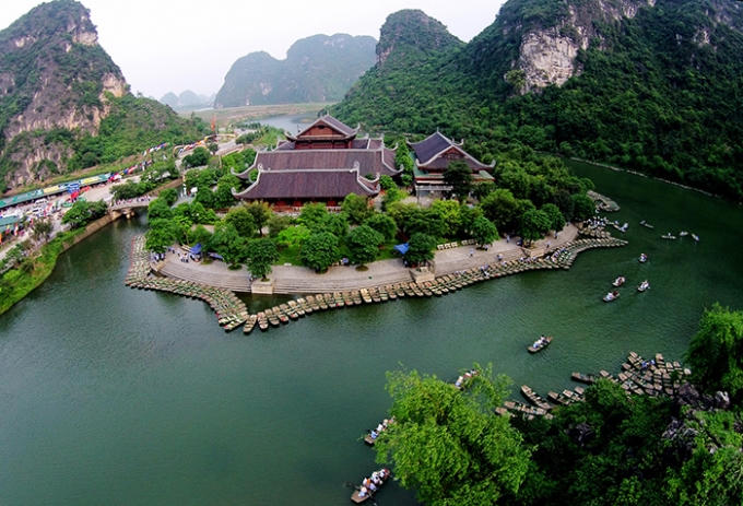 Nghiêm cấm mọi hành động làm thay đổi hình, ảnh hưởng đến vùng cấm xây dựng, có diện tích 3.460ha trong quần thể di sản danh thắng Tràng An. Ảnh: Internet