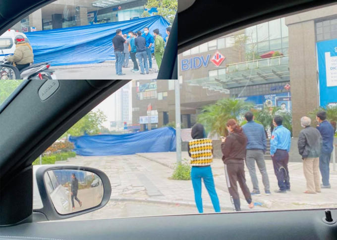 Hiện trường vụ việc.